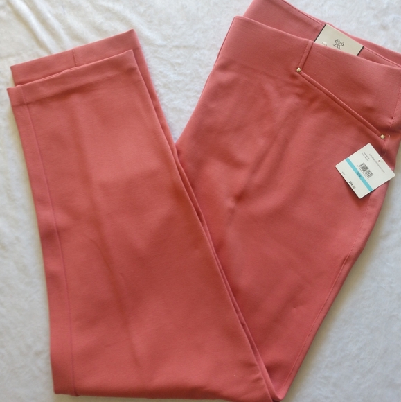 NWT Rafaella Womens Slim Leg Comfort fit Pants- - Picture 2 of 11